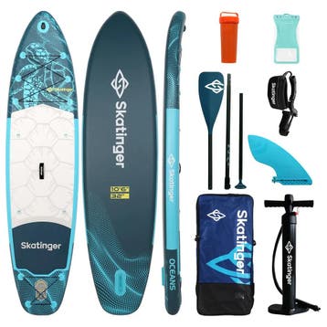 Skatinger Turtle Ocean 320x81x15 (Allround) SUP Board, Ophalen of Verzenden, Nieuw