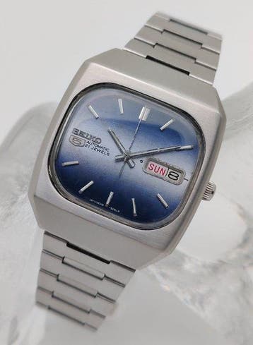Seiko - Seiko 5 Automatic - Blue Shade - TV Case - Zonder