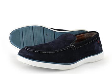 Memphis One Loafers in maat 40 Blauw, Kleding | Heren, Loafers, Memphis One, Gedragen, Verzenden