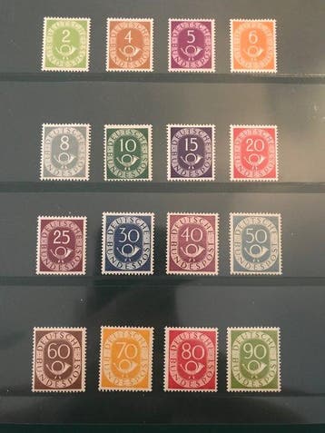 Duitsland, Bondsrepubliek 1951 - Posthoorn - MH - Michel, Gestempeld