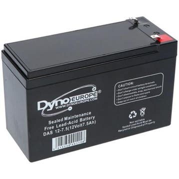 Dyno Accu 12V 7Ah Das12-7.5 151X65X101Mm, Auto diversen, Verzenden