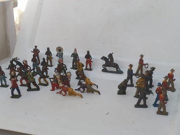 William Britains - Speelgoedfiguurtjes Britains USA 35 x, Nieuw