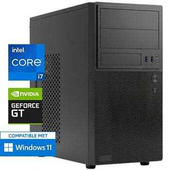 Intel Core i7 12700F met GeForce GT 730 - 4x HDMI - 32GB RAM, Computers en Software, Desktop Pc's, Nieuw