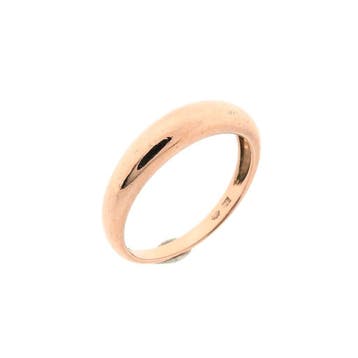 Roségouden ring, Gebruikt, Ophalen of Verzenden, 17 tot 18, Dame