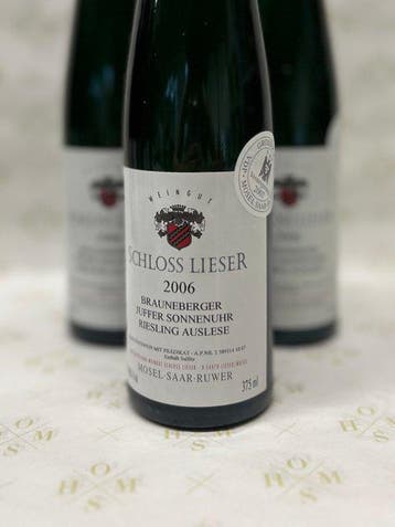 2006 Schloss Lieser, LGK VDP Auctioned 2007 - Brauneberger, Nieuw