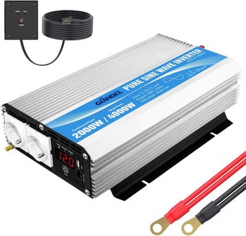 Omvormer 12V naar 230V 2000W | Tweedekansje | OP=OP, Ophalen of Verzenden, Gebruikt