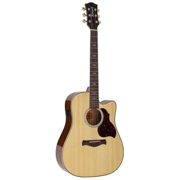 Richwood RD-27-CE Dreadnought Cutaway Massief Bovenblad, Ophalen of Verzenden, Nieuw