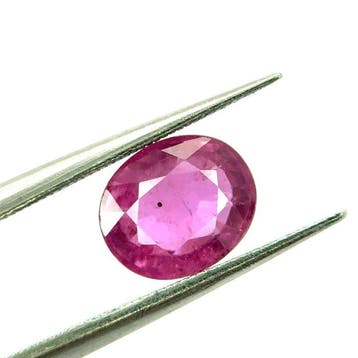 Zonder minimumprijs Paars, Roze Saffier - 1.83 ct -, Nieuw
