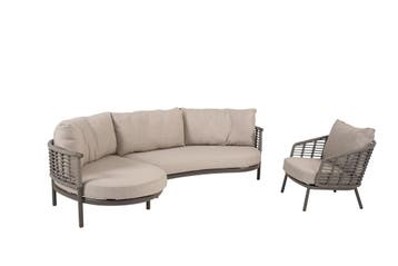 Taste by 4 Seasons Puglia chaise loungebank terre |, Ophalen of Verzenden, Nieuw