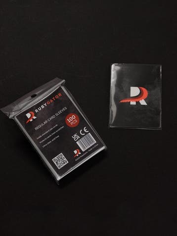 RubyGator Card Sleeves - Ideal fit for binders - Transparant, Hobby en Vrije tijd, Verzamelkaartspellen | Pokémon, Nieuw