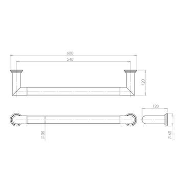 Elektrische Radiator Cascade 60x12 cm Bianco Carrara, Ophalen of Verzenden, Nieuw