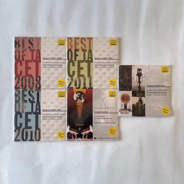 5 × TACET 180g Audiophile Vinyl LPs - German Reference, Nieuw in verpakking