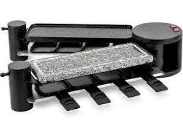 Veiling - H.Koenig RP360 raclette/grill 4-in-1 8p 360°, Nieuw