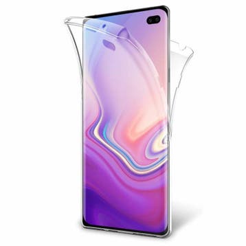 Galaxy S10 Plus 360° Full Cover Transparant TPU Hoesje, Ophalen of Verzenden, Nieuw