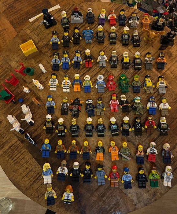 Lego Minifiguur - City, Jurassic World, Super Heroes - 82, Kinderen en Baby's, Speelgoed | Duplo en Lego