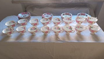 Royal Albert - Set theekopjes (39) - Lady Carlyle -