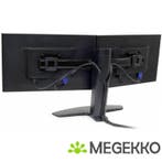 Ergotron Neo Flex 25  Dual Monitor Standaard Zwart, Computers en Software, Monitoren, Verzenden, Nieuw, Ergotron