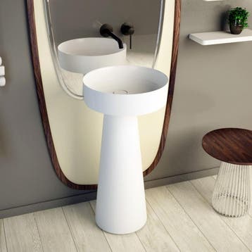 Waskom Voetstuk Ideavit Solidfloat-PE 30x30x75 cm Solid, Ophalen of Verzenden, Nieuw