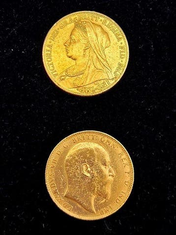Verenigd Koninkrijk. Victoria-Edward VII. Sovereign