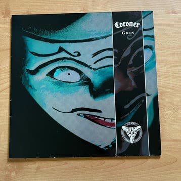 Coroner - Grin - Thrash - Vinylplaat - 1993, Nieuw in verpakking