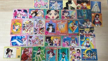 Sailor Moon - Vintage Japanese Cards - Bandai & Morinaga -