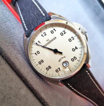 Meistersinger - METRIS - Automatic - ETA 2824-2 - Einzeiger, Sieraden, Tassen en Uiterlijk, Horloges | Heren, Nieuw