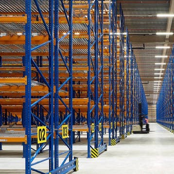 Deels gebruikte Nedcon PR palletstelling 4000x3100x1100 mm