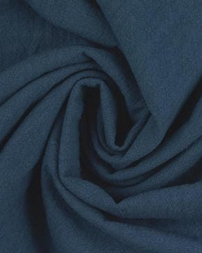Vintage Katoen Linnenlook Royal Blauw, Nieuw, Blauw