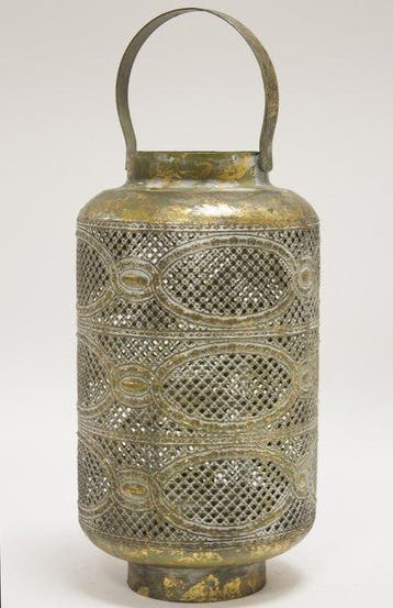 Lantaarn - Staal - Marokkaanse stijl - 37 cm