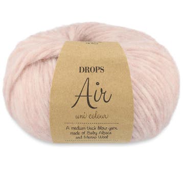 DROPS Air Mix - 33 zandroos - Wol Garen, Ophalen of Verzenden, Nieuw