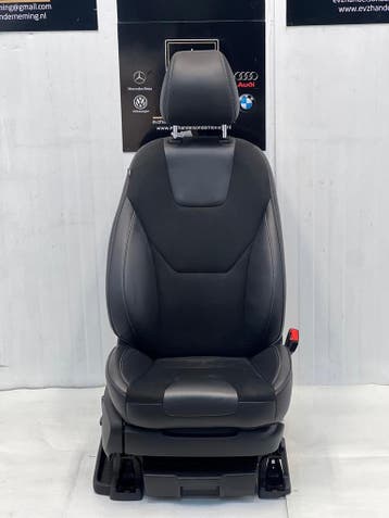Ford S-Max bekleding stoel rechts half stof half leer bj.201, Gebruikt, Ford