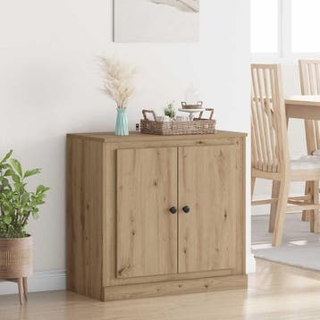Dressoir Artisan Eiken | Retourdeal 34% Korting, Huis en Inrichting, Kasten | Dressoirs, Rustiek, Zo goed als nieuw, 25 tot 50 cm