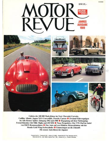1989 MOTOR REVUE JAARBOEK DUITS, Nieuw, Author