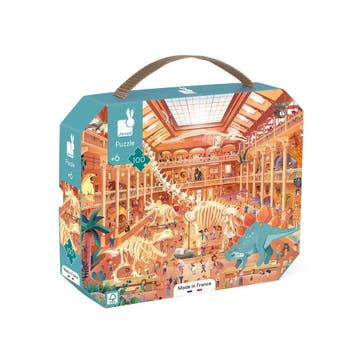 Janod puzzel - natuurhistorisch mus van €20,99 voor €18,94, Ophalen of Verzenden, Nieuw