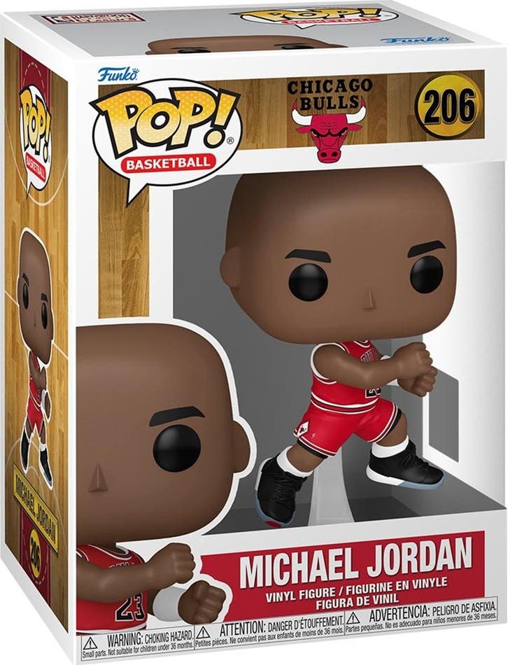 Funko Pop! - NBA Michael Jordan The Shot #206 | Funko -, Verzamelen, Poppetjes en Figuurtjes, Nieuw, Verzenden