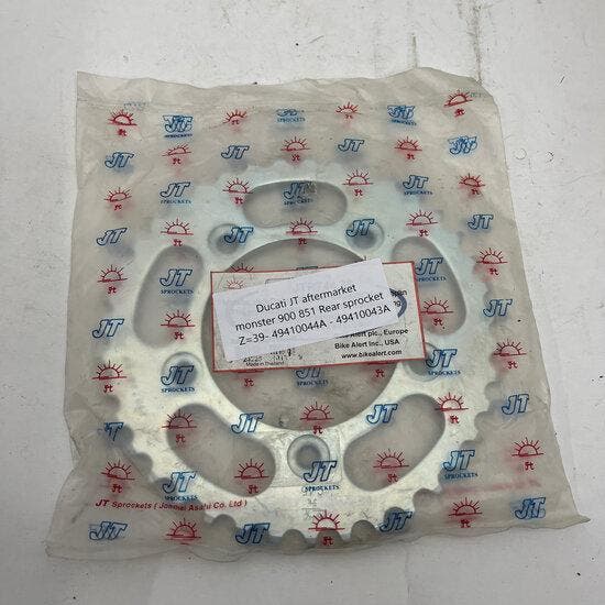 Ducati JT aftermarket monster 900 851 Rear sprocket Z=39-..., Motoren, Onderdelen | Ducati, Verzenden