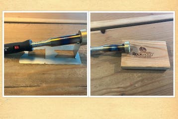 Rockwood® Rockwood Brandmerk Stempel Service, Tuin en Terras, Picknicktafels, Ophalen of Verzenden, Nieuw, Rechthoekig, Hout