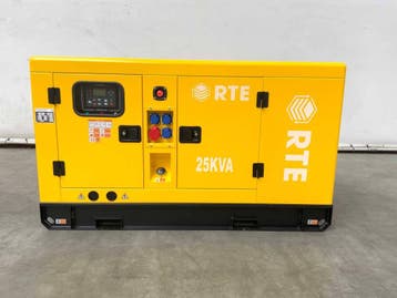 Veiling: Generator RTE 7423 Diesel 2025 25 KVA 2026 Nieuw, Ophalen
