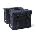 New Looxs dubbele fietstas Canvas Deluxe zwart, Fietsen en Brommers, Fietsaccessoires | Fietstassen, Verzenden, Nieuw