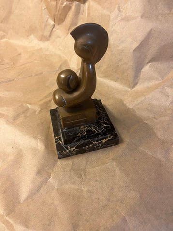 Rita Galle - sculptuur, Scultura in bronzo - 18 cm - Brons