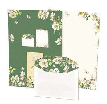 Briefpapier met enveloppen: White Elegance, Janneke, Ophalen of Verzenden, Nieuw in verpakking