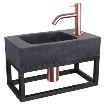 Differnz fonteinset bombai black - natuursteen - kraan, Verzenden, Nieuw
