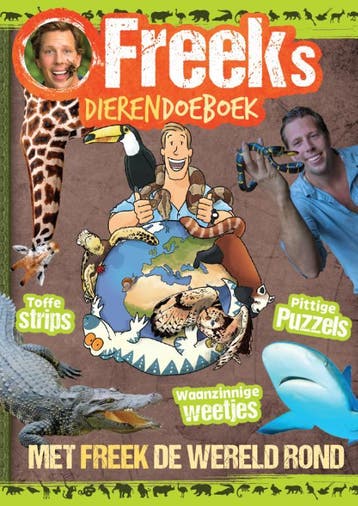 Freeks Dierendoeboek 2 - Freek Vonk 9789082669701, Verzenden, Zo goed als nieuw, Freek Vonk