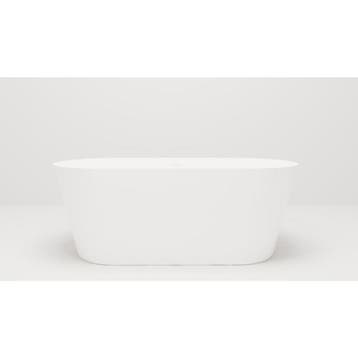 Vrijstaand Ligbad Arqua Crosstone Evi Solid Surface, Ophalen of Verzenden, Nieuw, Bad