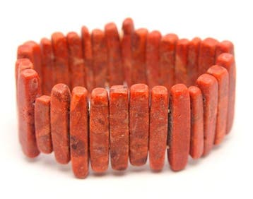 Koraal - Red Coral - 50,6g - Armband