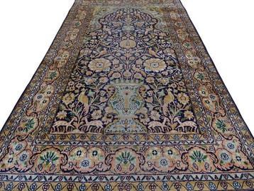Vintage Zijden Kaschmir - Gereinigd - Vloerkleed - 155 cm -, Nieuw