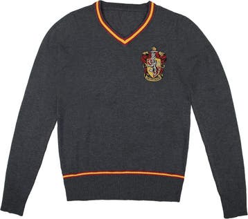 Hogwarts School Trui - Uniseks | Tweedekansje | OP=OP, Ophalen of Verzenden, Zo goed als nieuw, Grijs, Maat 46 (S) of kleiner
