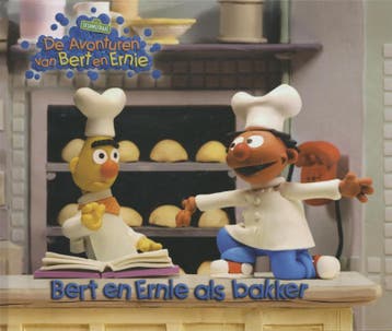 Bert en Ernie als bakker / De avonturen van Bert en Ernie, Verzenden, Zo goed als nieuw