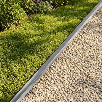 vidaXL Afdekprofiel voor tuinafboording 2 st 100 x 6 x 5 cm, Verzenden, Nieuw