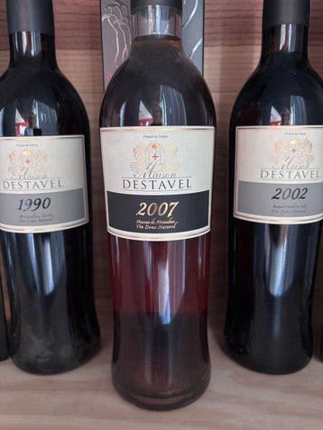 2002 Maison Destavel Banyuls Grand Cru, 2007 Muscat de, Nieuw